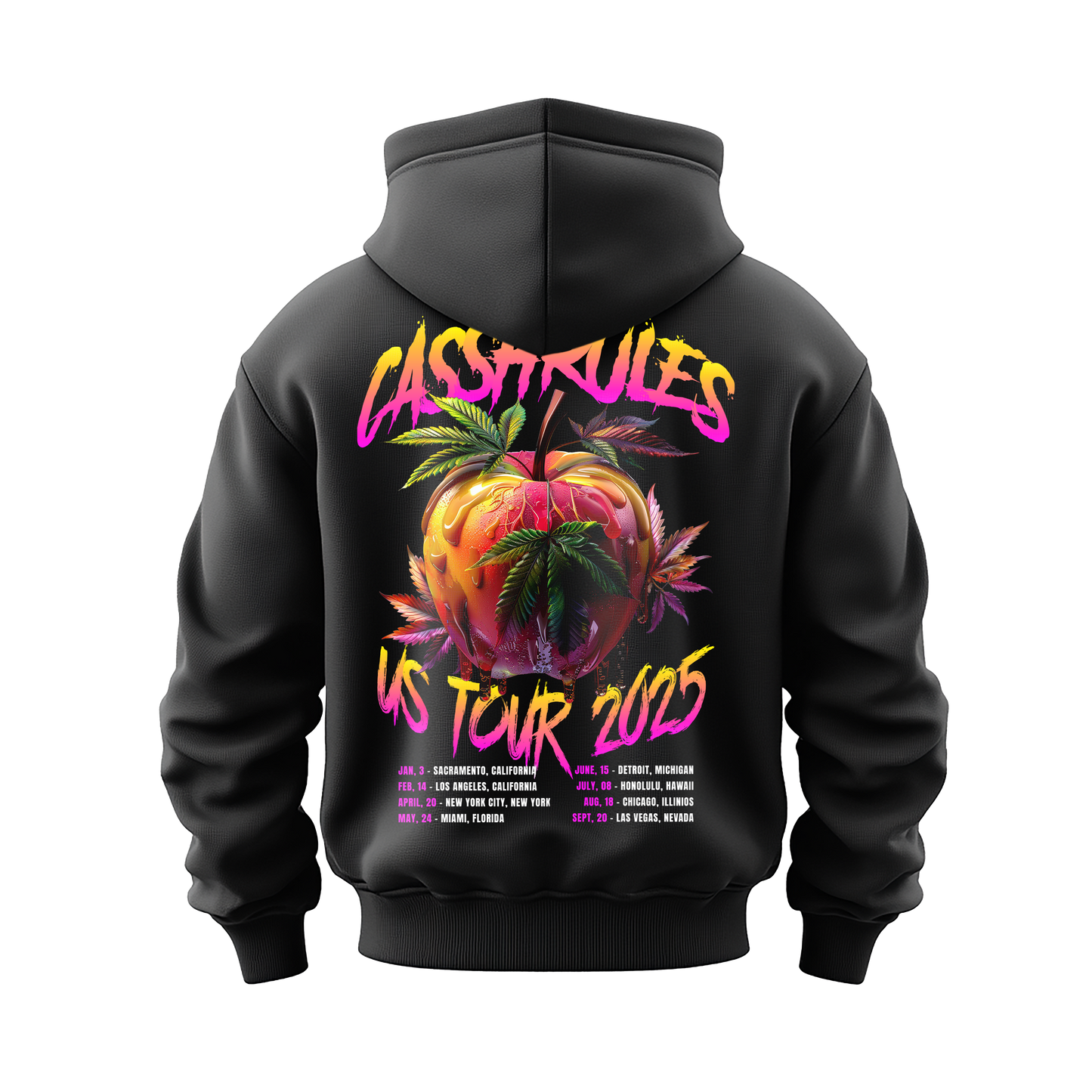 CASSHRULES - BIG APPLE 2025 - HOODIE